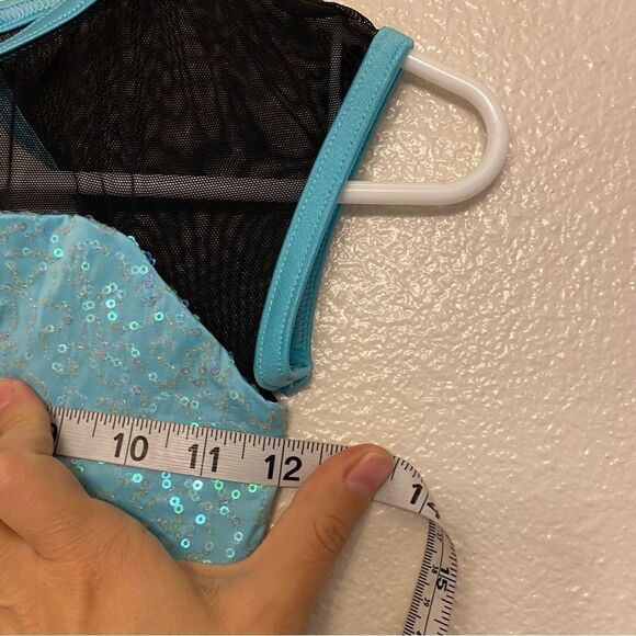 Weissman dance costume light blue sequin tutu Hurricane
12320 Child MC 10/12 - Picture 4 of 9